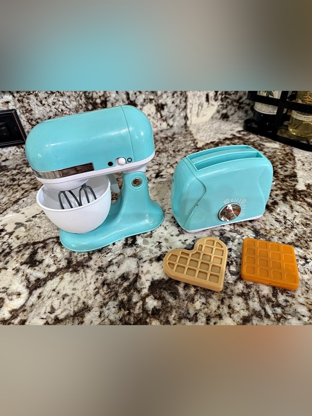 Mixer & toaster play pretend Kitchen Appliance Set